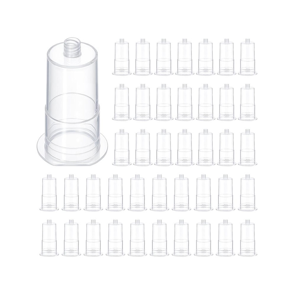 Tlily Disposable Transparent Needle Holder For Injection Training, Universal Fit, 200 Pack