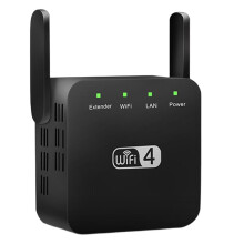 Ripetitore WiFi 300Mbps, Router, Punto di Accesso 2.4G, Amplificatore Wireless A Banda Larga, Amplificatore A Lungo Raggio, Extender di Rete, Spina UE