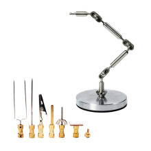 Stop Motion Animation Rig - Pro Armature Kit with Adjustable Stainless Steel Arm for Claymation, 5 Connectors, 180g Load