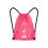 Zoggs Zoggs Unisex Sling Bag Drawstring Rucksack, Pink, One Size UK 2