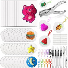 Kit de Pintura com Textura de Espuma 3D - Conjunto de Arte Fofa, Papel Seguro e Marcadores, Cavalete + Cordões, Artesanato Faça Você Mesmo para