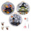 Gothic Halloween Embroidery -Kit for Adults, DIY Needlepoint with Spooky Patterns 1