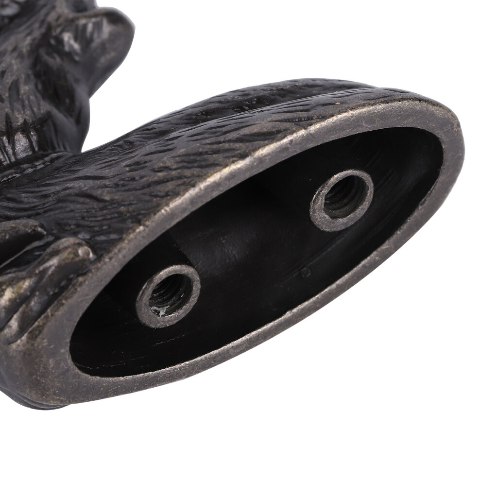 Horse Head Brass-Like Cabinet Handles 2 Pack 7444352465224