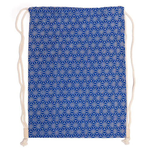 PANASIAM simple-bag, asanoha blue 1