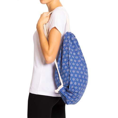 PANASIAM simple-bag, asanoha blue 2