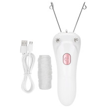 USB Rechargeable Pink Threading Epilator – 5W, 500mAh Battery