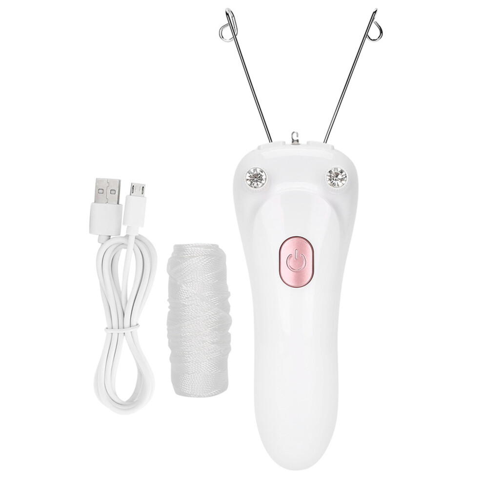 USB Rechargeable Pink Threading Epilator â 5W, 500mAh Battery