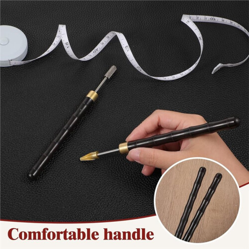 2 PCS Leather  Dye Pen, Colorful Leather  Roller Applicator Pen Edges Printing Tool for Dyeing  DIY Working 1