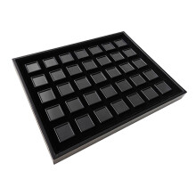 Transparent 35 Grids Plastic Tray For-black box black cott