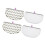 4Pcs Microfiber Cleaning Pads Washable Microfiber Replacement 1
