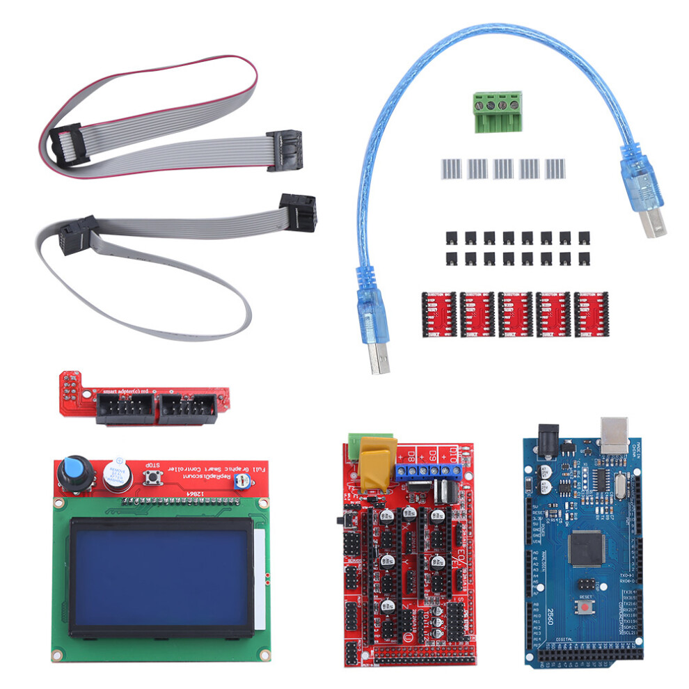 RepRap 3D Printer Mega 2560 RAMPS 1.4 Set