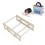 Plastic Record Drying Rack Large Capacity Storage Holder with Sawtooth Design 4