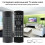 6-Axis 81-Key Wireless RGB Keyboard with Infrared Sensor Remote, 10M Range 5