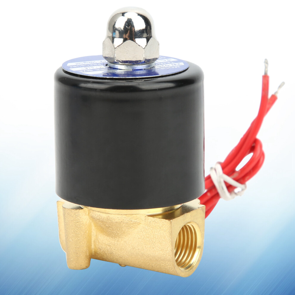 24V DC Brass Valve G1/4 Normal Closed