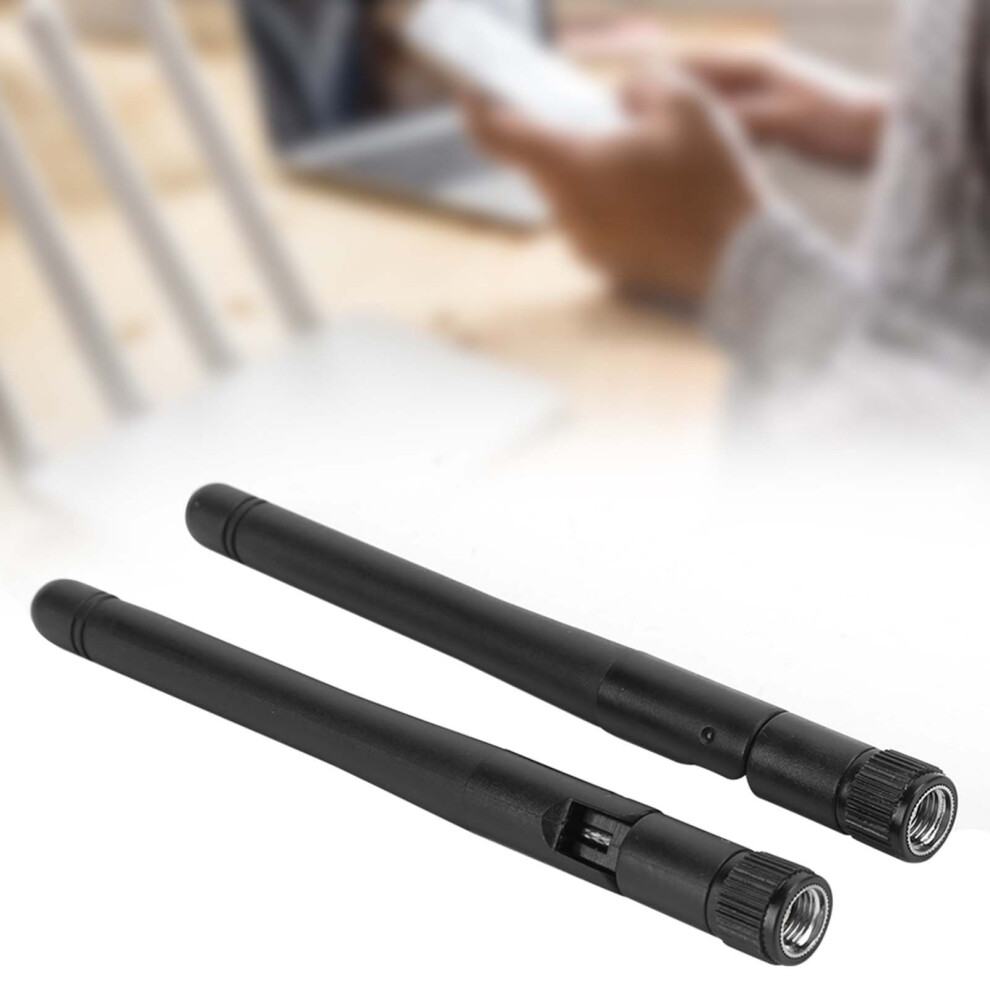 2Pcs Dual Band Wifi Antennas 2.4G/5G 5Dbi 11Cm Pr-Sma Female 4951391983723