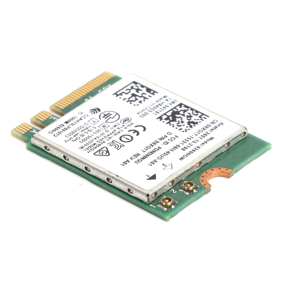 Dualband 2.4G/5G Wifi + Bluetooth 4.2 Card For Dell Xps 12-15 7901391983930
