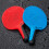 Cornilleau Eco Design Table Tennis Duo Set (2 Bats), Red/Blue 2