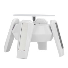Solar Powered Jewelry Display Stand Rotating Turntable 8.5x13cm