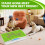 4PCS Absorbent Fiber Pad for Steam Mops Providing High-Blue 4