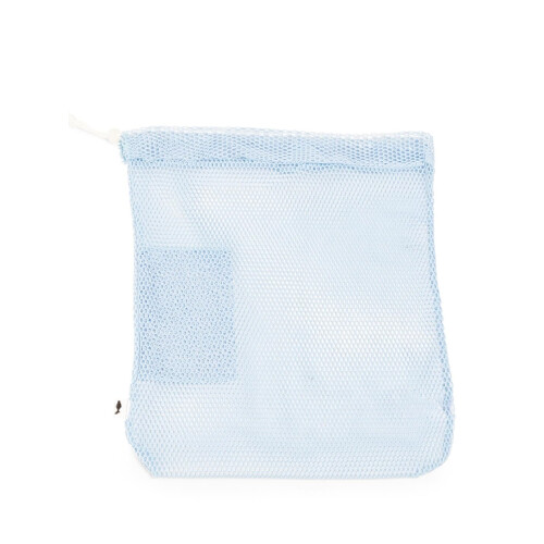 Capezio Drawstring Mesh Bag (Pack of 3), Light Blue, One Size 1