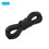 PATIKIL Archery D Loop Rope 3 Meters, 3 Pack Bow D Loop String Release Material Nock Wire Nocking Loop Buckle Ring for Compound Bowstring, Black 3