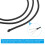 PATIKIL Archery D Loop Rope 3 Meters, 3 Pack Bow D Loop String Release Material Nock Wire Nocking Loop Buckle Ring for Compound Bowstring, Black 4