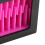 Silicone Makeup Storage Box Black Rose Red 18.5cm Organizer 5