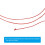 PATIKIL Archery Bow String Serving Thread 120 Yard/110M, 0.015" Dia Bowstring Thread for Tying Peep Sight Nock Compound Recurve Bow, Red 4