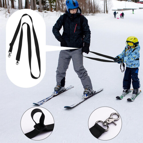 BOXOB Kids Ski Training Harness with Removable Leash and Bag, Speed Control Teaching Accessories for Beginners 2