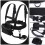BOXOB Kids Ski Training Harness with Removable Leash and Bag, Speed Control Teaching Accessories for Beginners 5