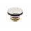 AOLS Piston Head Aluminum Precision CNC Machined - Silver 2