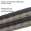 SBGJMY 5-pack Mlok Handguard Protector Rubber Rail Cover Panel for MLOK Handguard System (Tan) 5