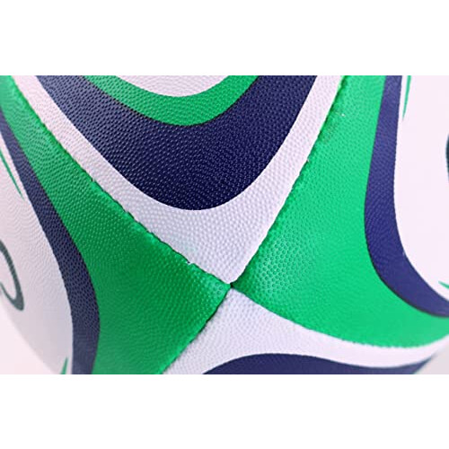 Centurion Size 4 Nemesis Trainer Rugby Ball, Green 2