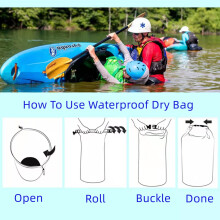 10L/20L/40L/70LWaterproof Dry Bag, Lightweight Canoe Bags Storage Bags,Dry Sacks Waterproof Bags for Kayaking Rafting Boating Hiking Camping Travel
