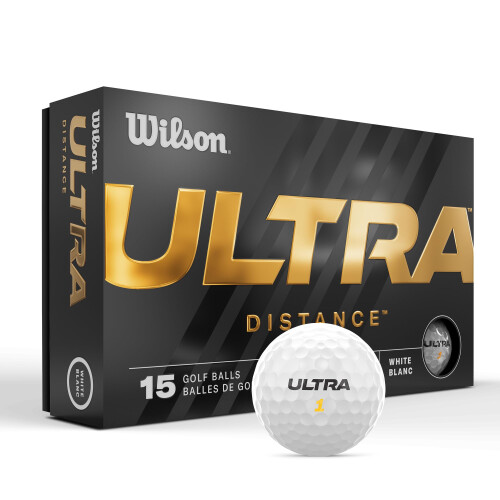 Wilson Wilson 23' Ultra Golf Balls 15 Pack, White 2