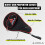 JOOLA Pocket Table Tennis Bat Cover - Black/Red 2
