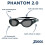 Zoggs Zoggs Phantom 2.0 Black Grey Tint Smoke 2