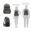 Travelon Travelon Anti-Theft Packable Backpack, Charcoal, One Size 2