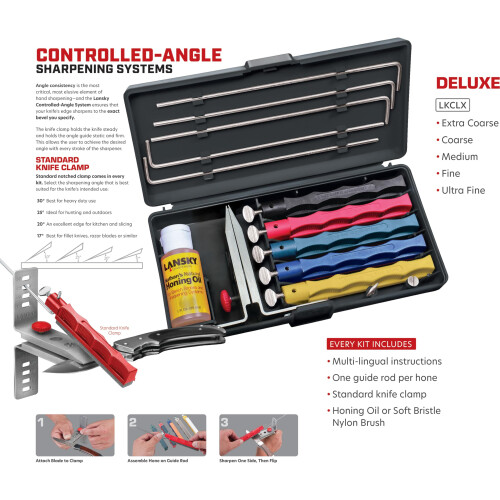 Lansky Deluxe Knife Sharpening System 1