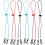 Cordons de masque ajustables en spandex, 6 pièces 1