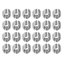 Reducting Nut Repair Tool 100Pcs Stainless Steel Thread Inserts M6x11.5D