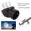 45 Round Angle Diagonal Mirror for 1.25 Inch Astronomical Telescope Accessory 9