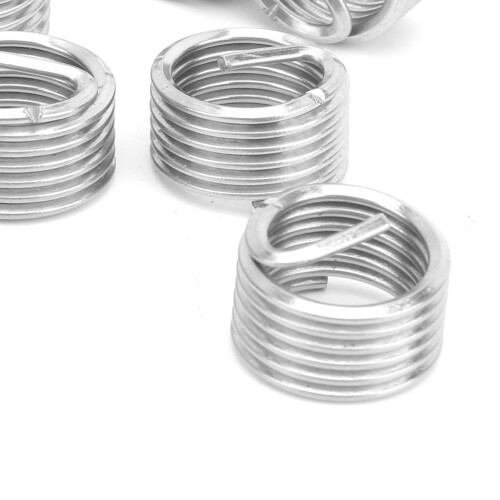 10PCS M16x2 Stainless Steel Thread Inserts Repair Nut Reducing Tool 2