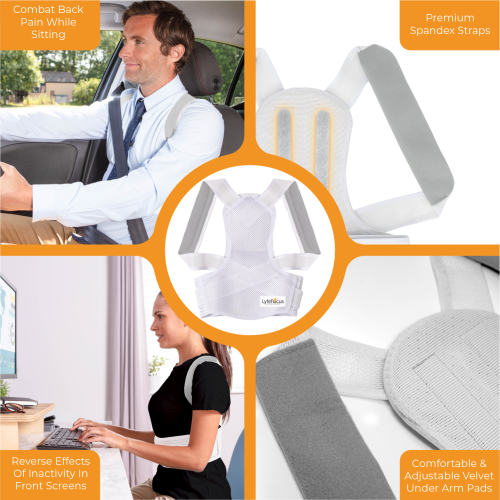 (Small) Posture Corrector S1 (White) 2