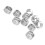 10PCS M16x2 Stainless Steel Thread Inserts Repair Nut Reducing Tool 14