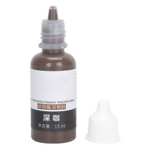 15ml Dark Coffee Eyebrow & Eyeliner Tattoo Pigment Practice Ink
