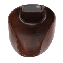 Wooden Tea Scale 0.1g/0.01oz, 200g Capacity, Walnut Color