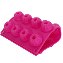 Rose Red Silicone Cake Mold Non-Stick Baking Pan 29.4x19.8cm