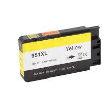 Yellow Ink Cartridge for HP 951XL 8610 8600 8620 251dw 276, 28ml