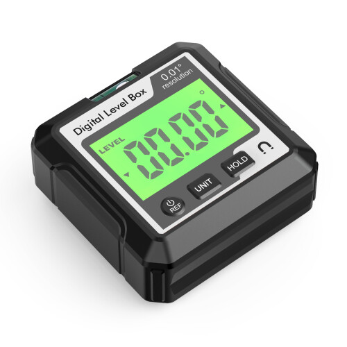 Digital Angle Finder Tool Electronic Level Tool with LCD Bubble Level Magnetic Base for Woodworking Construction Machinery 1